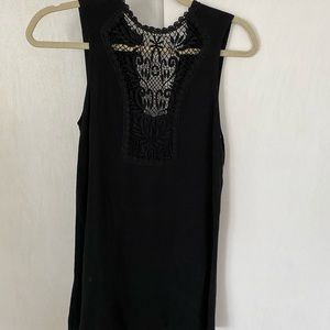 Free people black sleeveless dress